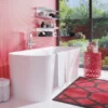 Red Star 0.75X0.75 Glossy Porcelain Mosaic 2