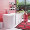 Red Star 0.75X0.75 Glossy Porcelain Mosaic 4