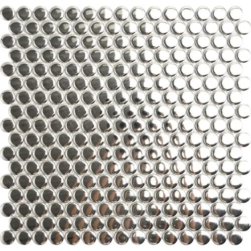 Silver Star Polished 0.75X0.75 Glossy Porcelain mosaic