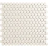 Cosmic Latte 0.75X0.75 Glossy Porcelain mosaic 0