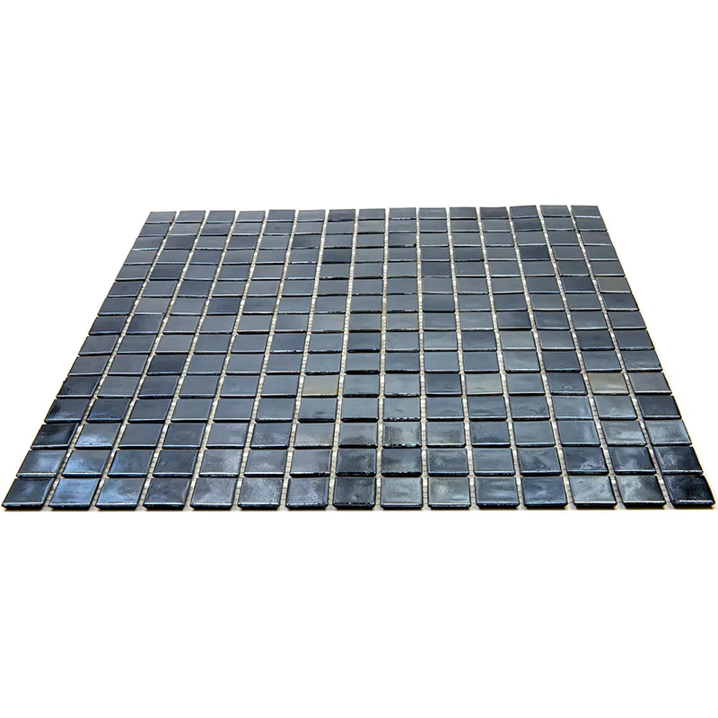 Pe-Bk902 0.8X0.8 Glossy Glass Mosaic 5