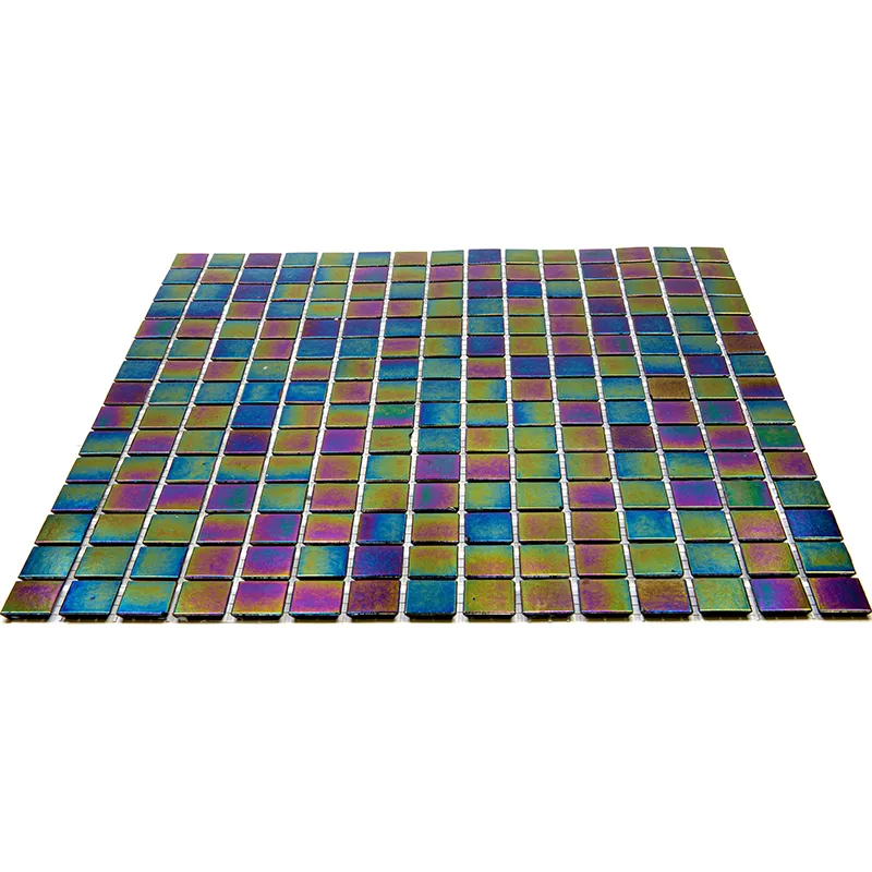 Pe-Bk903 0.8X0.8 Glossy Glass Mosaic 3