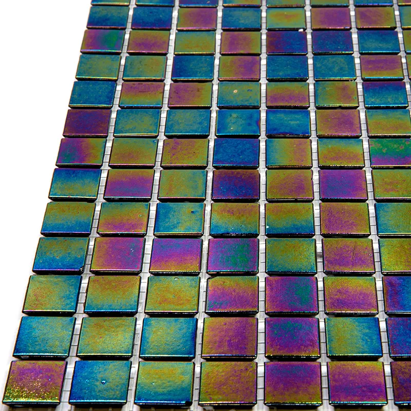 Pe-Bk903 0.8X0.8 Glossy Glass Mosaic 2