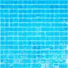 Pe-Bl513 0.8X0.8 Glossy Glass Mosaic 0