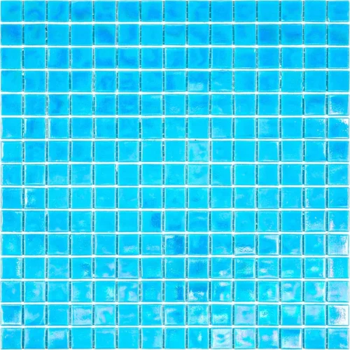 Pe-Bl513 0.8X0.8 Glossy Glass Mosaic 0