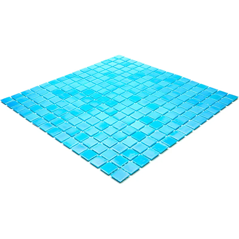 Pe-Bl515 0.8X0.8 Glossy Glass Mosaic 4