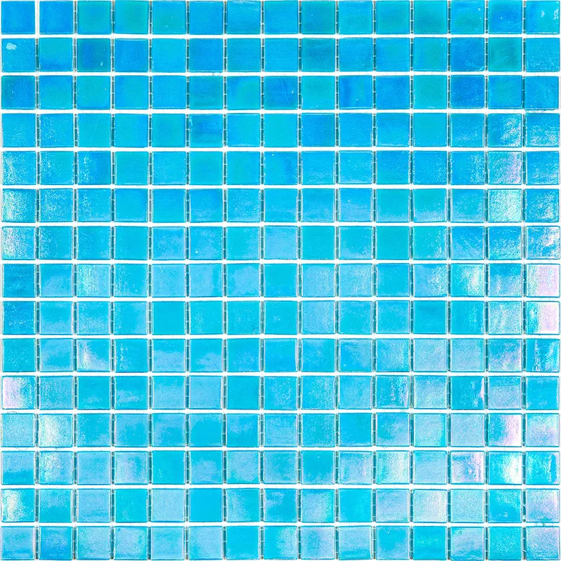 Pe-Bl515 0.8X0.8 Glossy Glass Mosaic 0