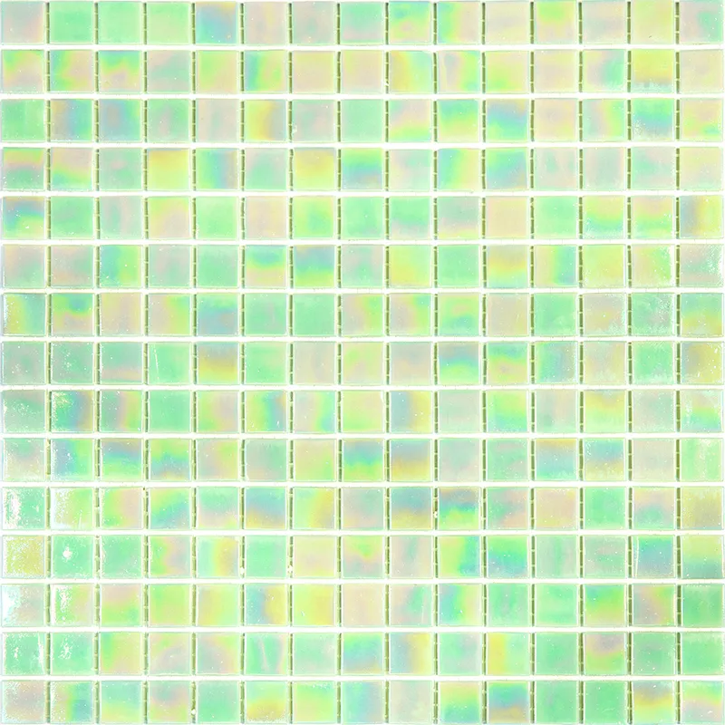 Pe-Gn407 0.8X0.8 Glossy Glass Mosaic 0