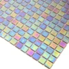 Pe-Rd209 0.8X0.8 Glossy Glass Mosaic 1