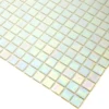 Pe-Wh105 0.8X0.8 Glossy Glass Mosaic 4