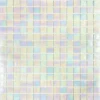 Pe-Wh106 0.8X0.8 Glossy Glass Mosaic 0