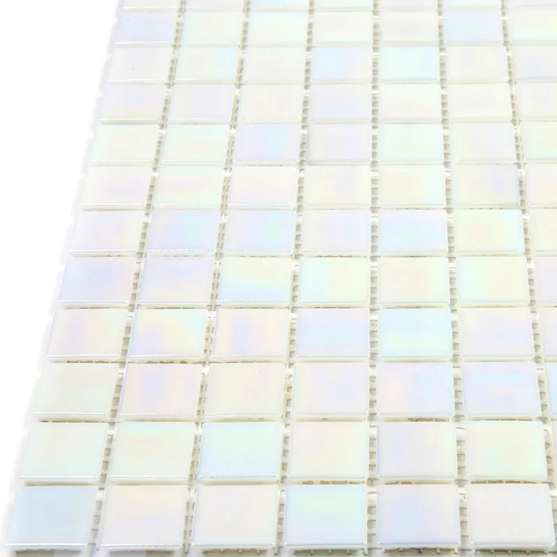 Pe-Wh106 0.8X0.8 Glossy Glass Mosaic 2