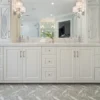 Pietra Floreale 03 0.4X0.4 Polished Carrara, Thassos White Mosaic 4