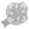 Pietra Floreale 04 0.4X0.4 Polished Carrara, Thassos White Mosaic 0