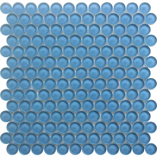 Laguna Penny Gloss 1X1 Glossy Glass Mosaic 0