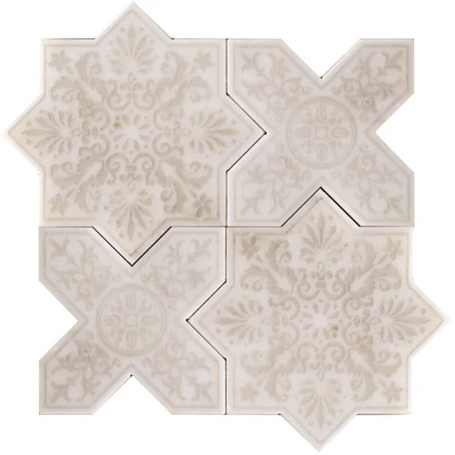 Pantheon Antico 5X5 Textured Stone Mosaic 0