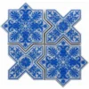 Pantheon Blue 5X5 Textured Stone Mosaic 1