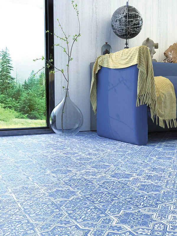 Pantheon Blue 5X5 Textured Stone Mosaic 4