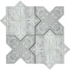 Pantheon Grey 5X5 Textured Stone Mosaic 0