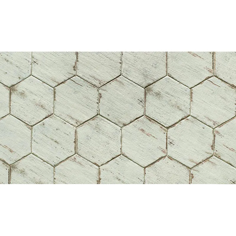 Retro Blanco Hex 14X14 Matte Porcelain Tile 0