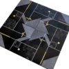 Black Nouveau 12x12 Polished Marble Tile 7