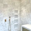 White Nouveau 12x12 Polished Marble Tile 6