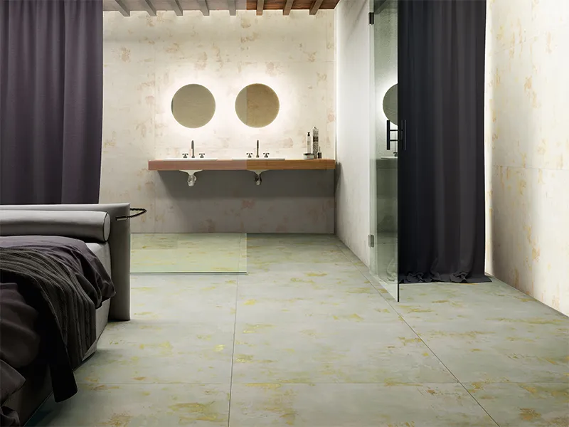 Rococo Green 24X24 23.44x23.44 Natural Porcelain Tile 6