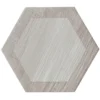 Royal Wood Argento Hex 9.5X9.5 Matte Porcelain Tile 0