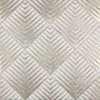 Ritz Gold 4.9X4.9 Textured, Foiled Ashen White Marble Mosaic 0