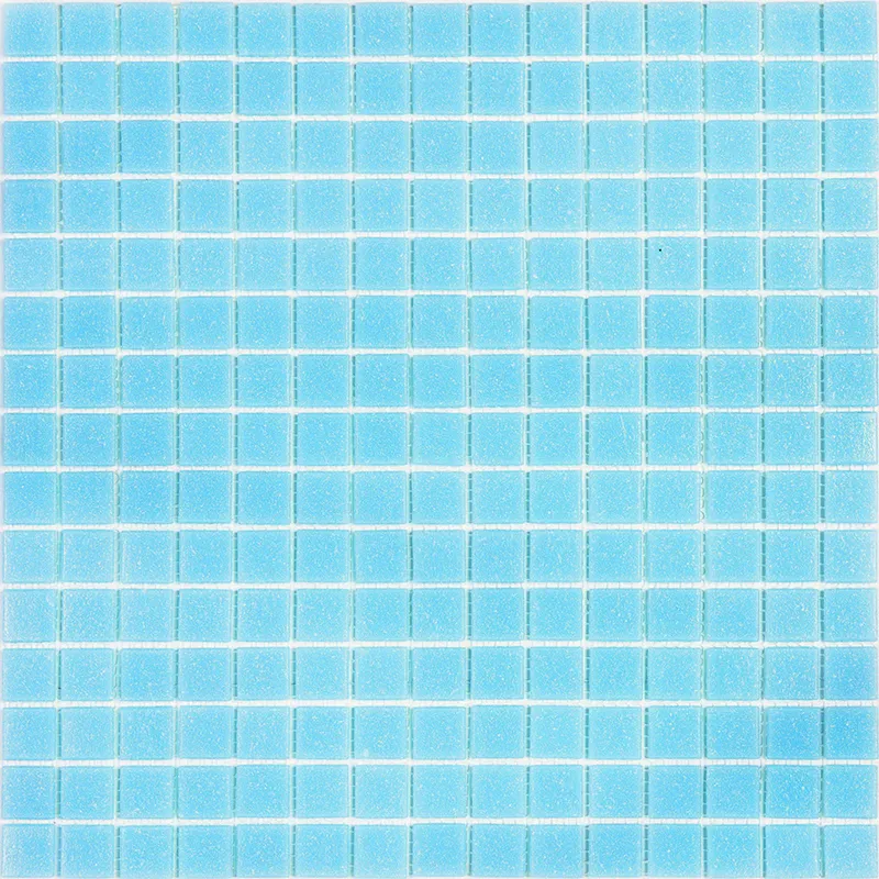 Sa-Bl502 0.8X0.8 Glossy Glass Mosaic 0