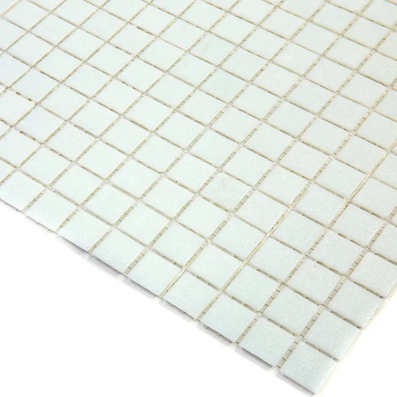 Sa-Wh104 0.8X0.8 Glossy Glass Mosaic 4