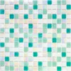 Salvia Mix 1 0.8X0.8 Glossy Glass Mosaic 1