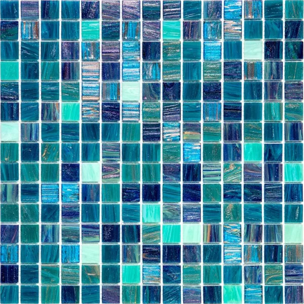 Salvia Mix 8 0.8X0.8 Glossy Glass Mosaic 1