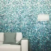 Salvia 0.8X0.8 Glossy Glass Mosaic 1