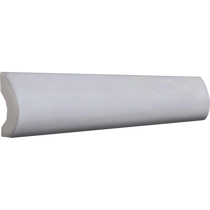 Satin Lavanda Pencil Bullnose 1X8 Glossy Ceramic Tile