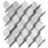 Burien 11X12.2 Polished Eastern White, Bardiglio Nuvolato Tile 0