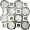 Shape 5 Polished, Glossy Bianco Carrara, Glass Mosaic 0