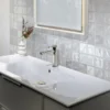 Silk Mizu 2.5X8 2.58X7.9 Matte, Glossy Ceramic tile 2