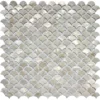 Malibu 0.4X0.8 Polished Shell Mosaic 0