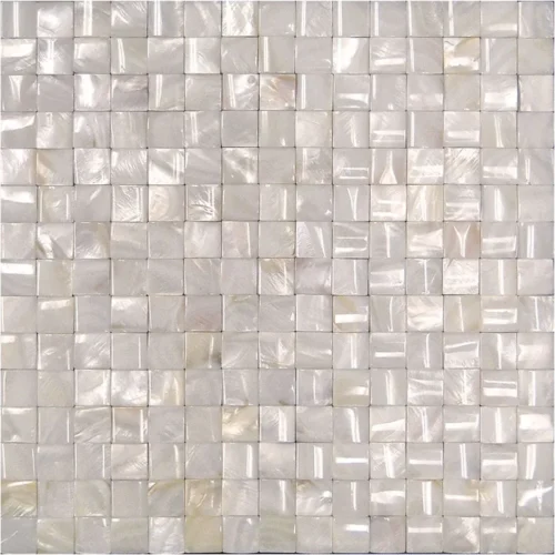 South Beach 0.8X0.8 Polished Shell Mosaic 0