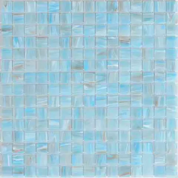 St-Bl525 0.8X0.8 Glossy Glass Mosaic 1