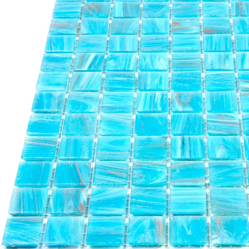 St-Bl526 0.8X0.8 Glossy Glass Mosaic 2