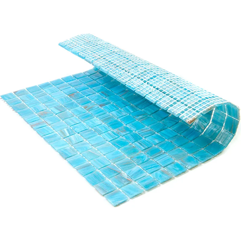 St-Bl526 0.8X0.8 Glossy Glass Mosaic 3