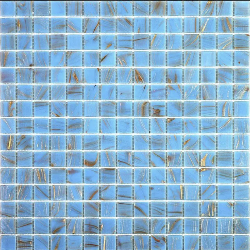 St-Bl529 0.8X0.8 Glossy Glass Mosaic 0