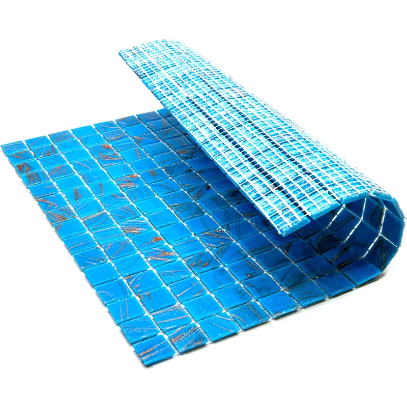 St-Bl530 0.8X0.8 Glossy Glass Mosaic 3