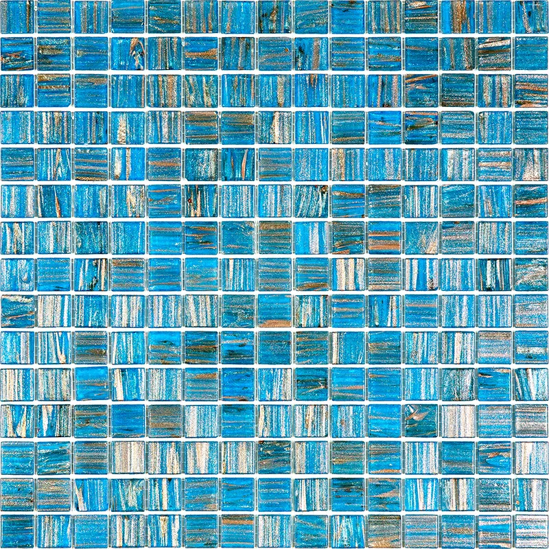 St-Bl532 0.8X0.8 Glossy Glass Mosaic 0