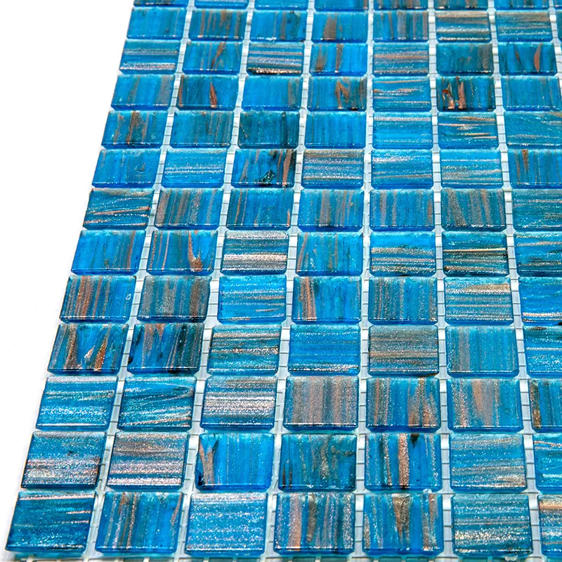 St-Bl532 0.8X0.8 Glossy Glass Mosaic 5