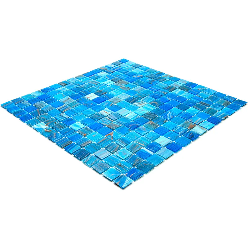 St-Bl534 0.8X0.8 Glossy Glass Mosaic 5