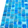 St-Bl534 0.8X0.8 Glossy Glass Mosaic 1