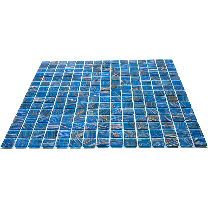 St-Bl535 0.8X0.8 Glossy Glass Mosaic 3